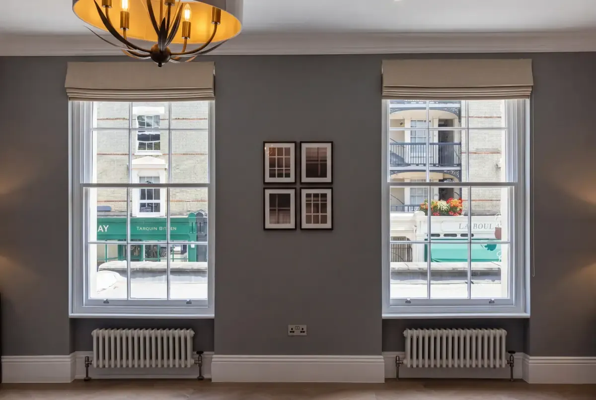 Secondary glazing installation in Islington & Clerkenwell: Front bedroom, Islington
